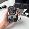 Earphone Cases Cover Case For Airpods 2 4 3 1 Pro2 Pro3 Pro Black Fashion Cool Lace
