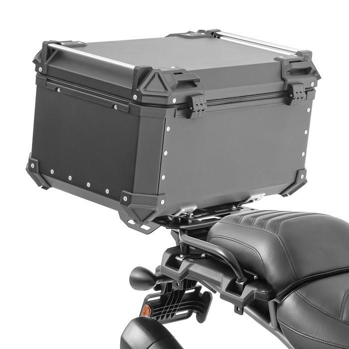 Topcase + Halterung - Harley Pan America 1250 / Special 21-25 - Aluminium - 45 Liter - Schwarz
