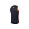 Li-Ning Printed Logo Crew Neck Basketball Vest Men Tops Black AAYS429-1