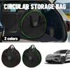 New Car Charge Cable Bag Waterproof Oxford Cloth Storage Bags Round Car Tools Organizer For 206 207 208 306 307 308 406