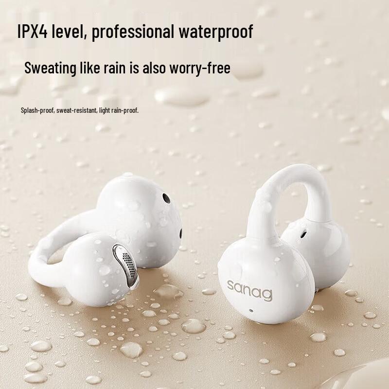 Saina Z60S Open-Ear Clip-On Bone Conduction Headset