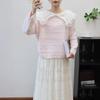 Autumn and Winter New Doll Collar Three-dimensional Flower Knitted Sweater Top Soft Waxy Loose Gentle Wind Sweater Pullover Woman