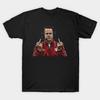 Men Black Print T-shirt Cignetti Vintage 90S No-Cut Transfer Paper Print Cotton Tshirt