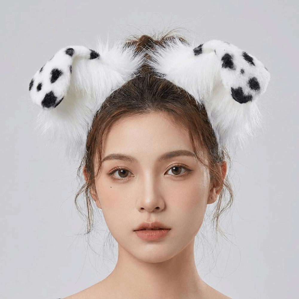 Furry Gothic Headband Animal Lolita Ears Headwear Practical Cosplay Headband Children
