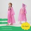 Children's Disposable Raincoat, Full-Body Portable Poncho for Kindergarten Students, Boys and Girls, Elementary School Students, with Thickened