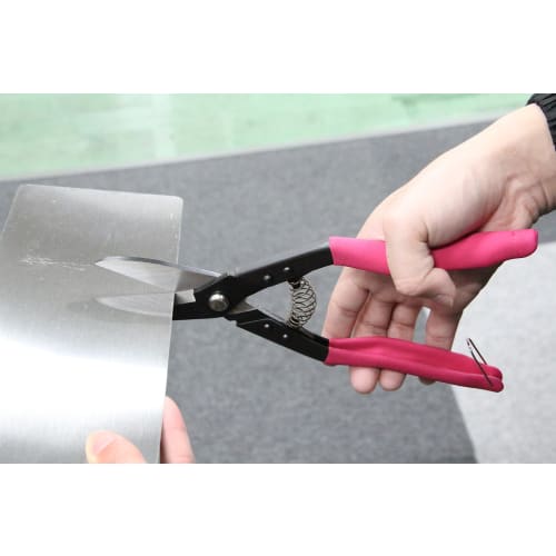 SK11 Easy-Cut Metal Scissors, Straight Blade, 250mm, SR-250S, with Spring