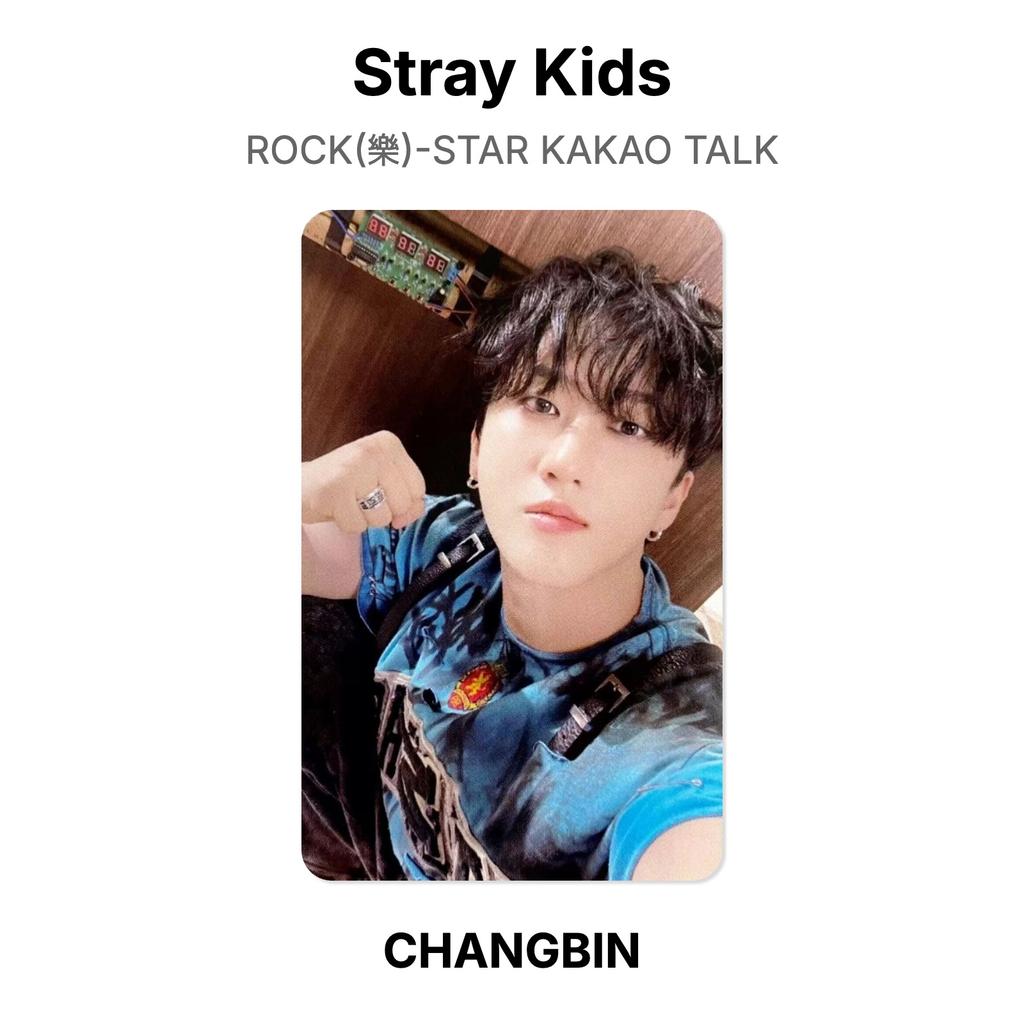 Stray Kids ROCCIA()-STAR KAKAO TALK Fotocard Ufficiale