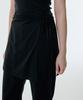 MUSINSA STANDARD WOMAN Women'S Skirt Layered Jersey Pants [Black]