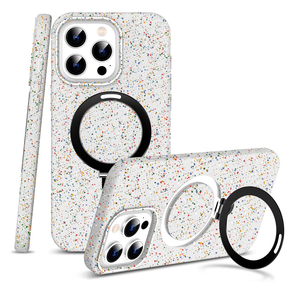 For Apple 17 Pro Max Colorful Magnetic Suction 16 for Apple Phone Case 15 Magnet Stand Mobile Phone Protective Case
