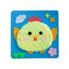 1/7/10Pcs Christmas Handmade DIY Material Bag Easy to Operate Embroidered Doll Set with Cartoon Animal Pattern Sewing Craft Kit