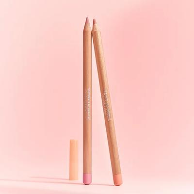 [2er-Pack] Velvet Lippenstift-Planungsset [Hauptprodukt + integrierter Anspitzer]