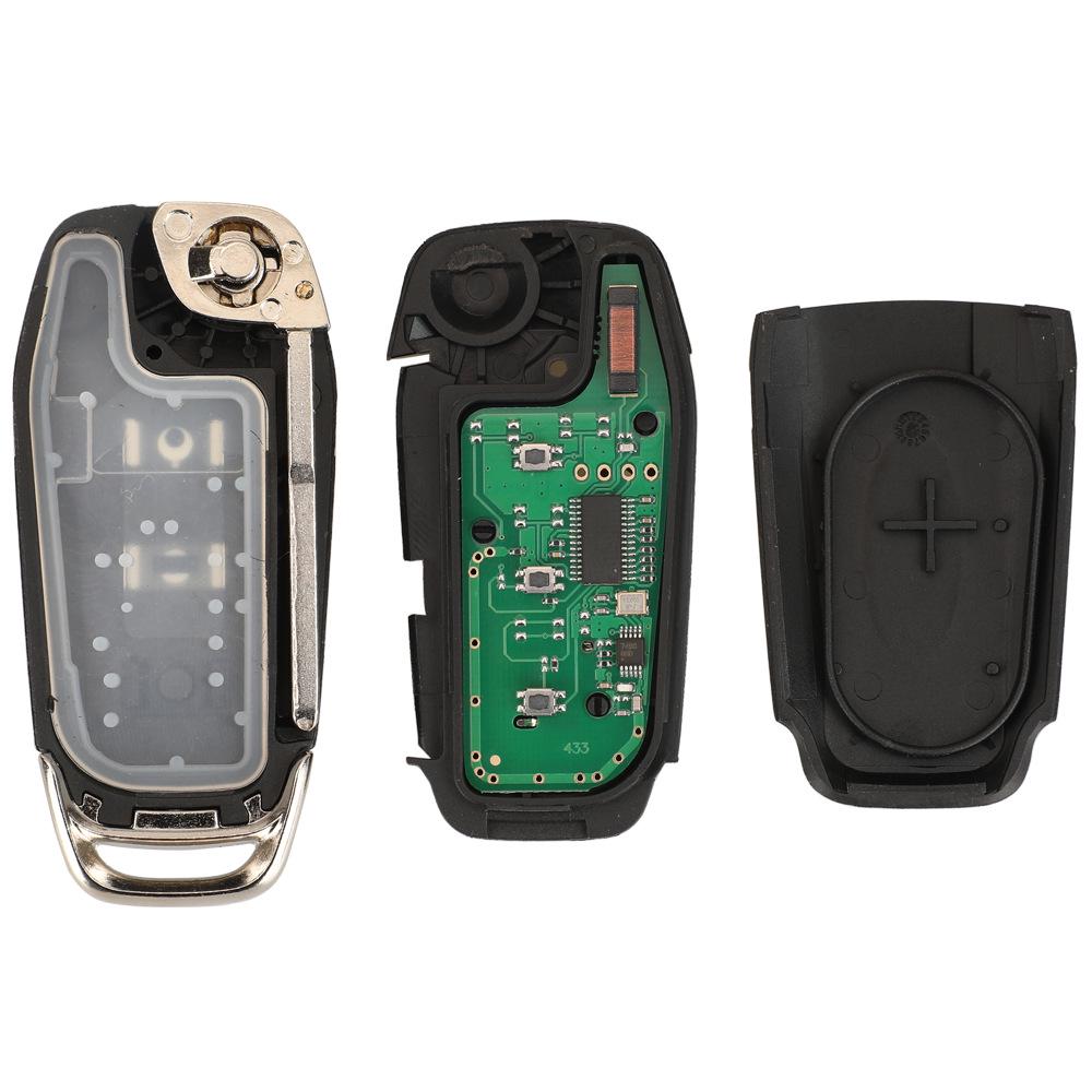 Ford Escort Folding Key with 49 Chip & 433 Frequency for New Mondeo - 2/3 Button Remote Control Key.