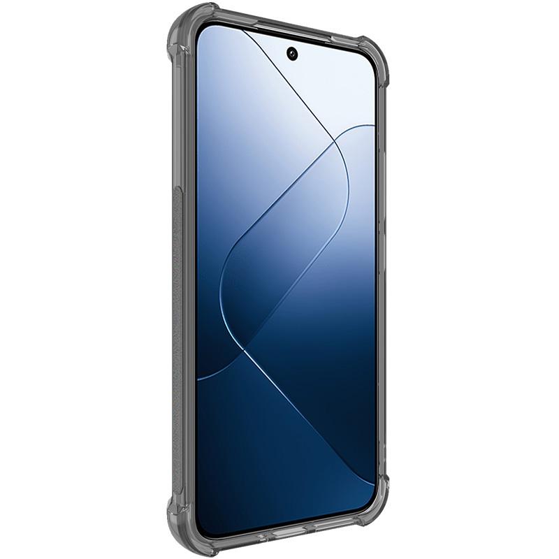 IMAK For Xiaomi 14 Case Drop-resistant Airbag Corner Clear TPU Phone Cover