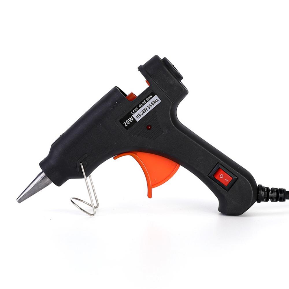 Pistol de Lipit cu Topire Caldă 20W Mini de Uz Casnic Industrial Pistoale Temperatură Căldură Termoelectric Instrument de Reparare Folosește Batoane de Lipici de 7mm