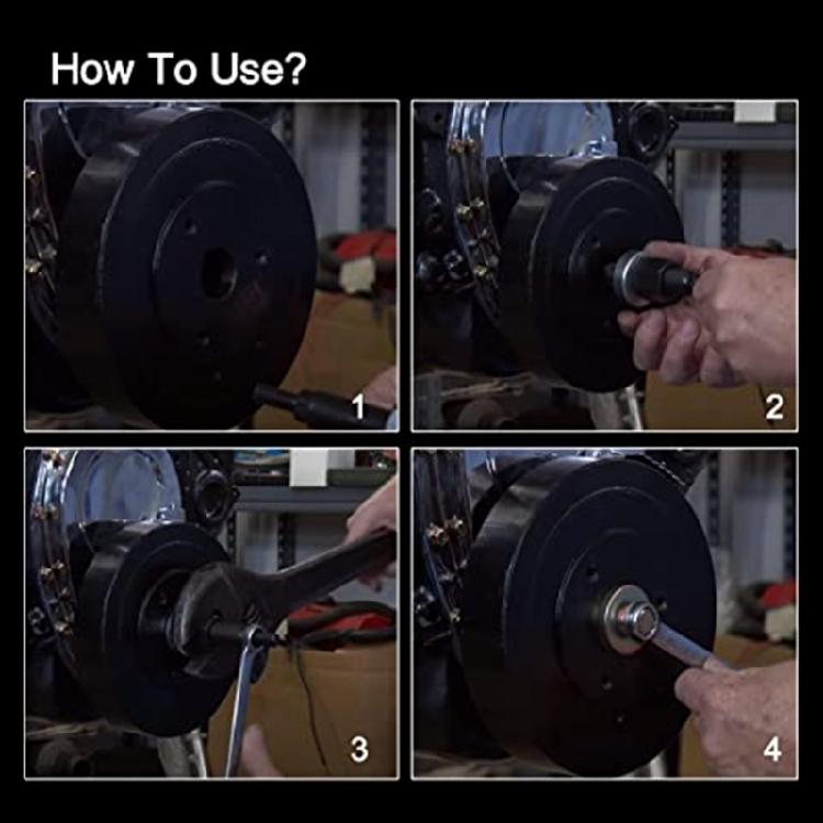 Installation Tool 66515 Harmonic Balancer for Small Block & Big Block Crankshaft