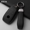 Leather Car Key Case Cover Shell For Mercedes Benz A C E S G Class Glc Cle Cla Glb Gls W177 W205 W213 W222 X167 Amg 3 4 Buttons