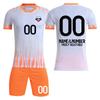 Customizable Soccer Jersey Set for Men Women Personalized & Number Breathable Quick-Dry Fabric &