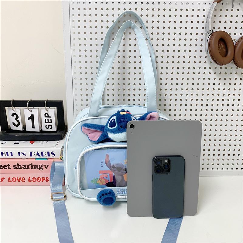 New Cartoon Shoulder Bag Lightweight Large-capacity Pain Bag Crossbody New Travel Leisure Backpack