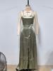 2025 Elegant Off-Shoulder Bridesmaid Gown for European and American Weddings