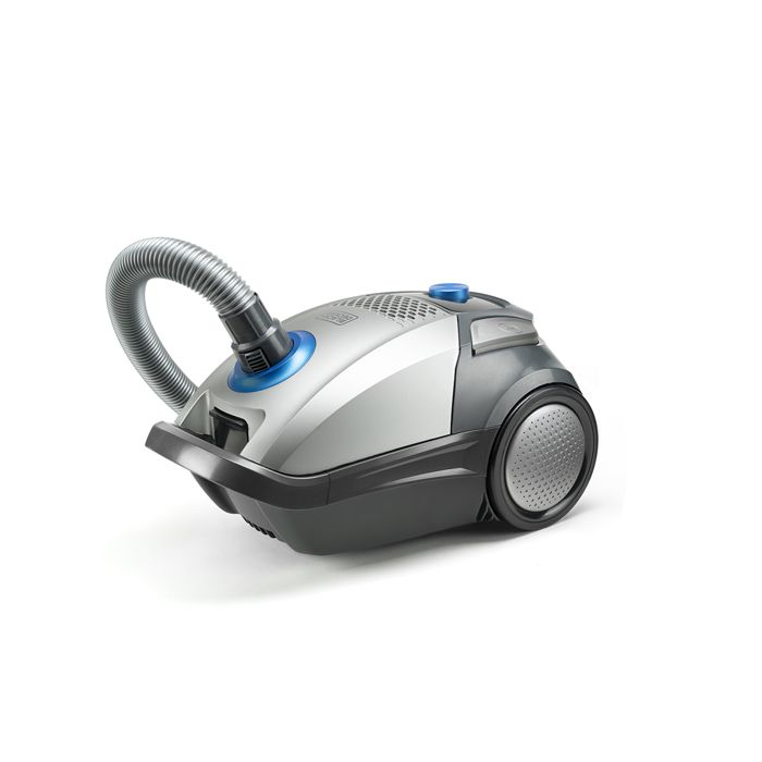 Aspirateur avec sac black+decker bxvmb700e avec sac de 700w, capacité de 4l, filtre hepa13