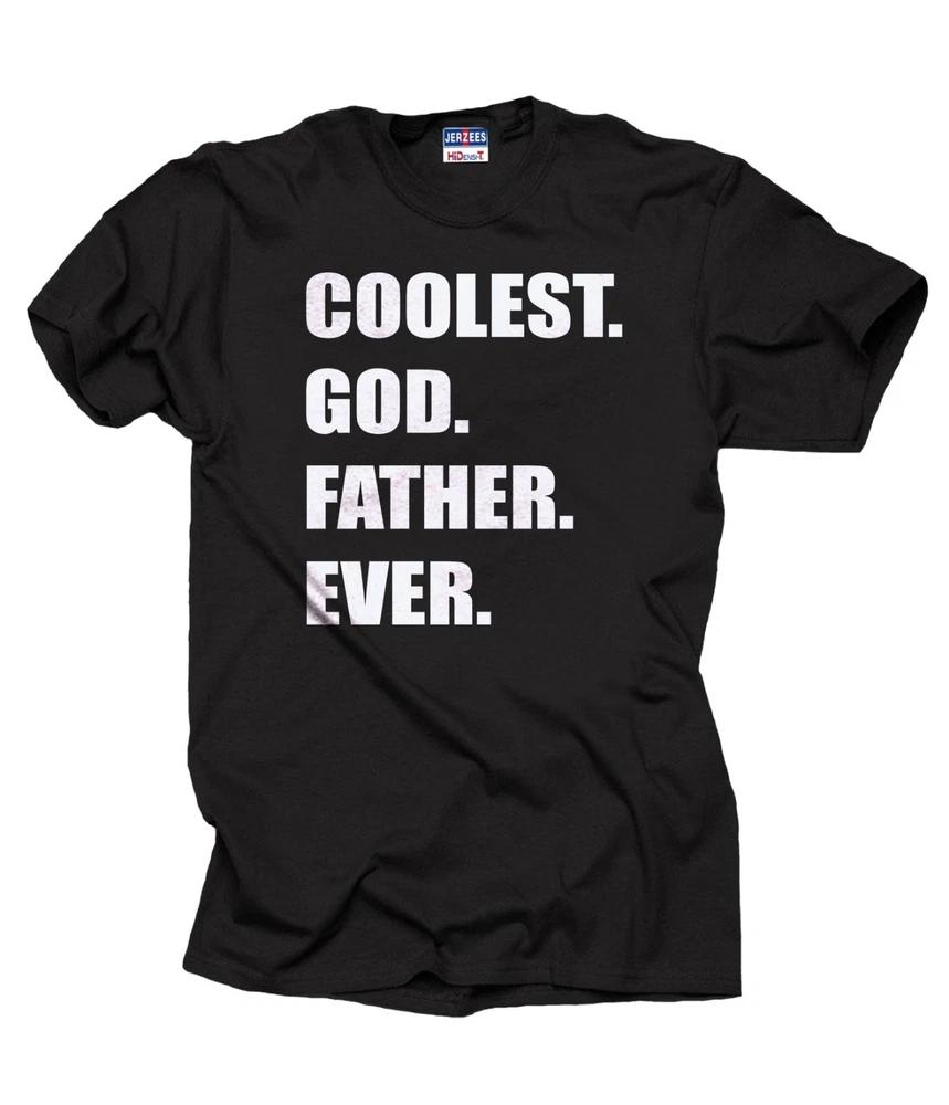 Coolest Godfather EVER T Shirt Gift For Godfather Baptism Party TShirt S