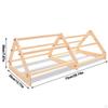 Wooden Chick Perch Baby Chicks Parrot 3-layer for Large Birds Wood Stand Hens Holder Bird