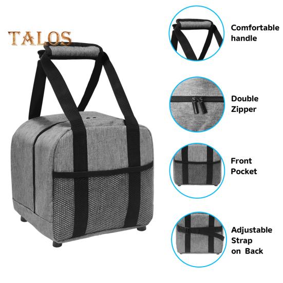 Bowling Ball Bag Portable Single Ball Tote Bag with Padded Ball Holder And Mesh Pocket Small Bowling Ball Case for Men Gifts