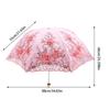Portable Umbrella Waterproof Windproof Vintage Foldable Double Layer Umbrella For Women For Outdoor Park Beach Picnic Travel