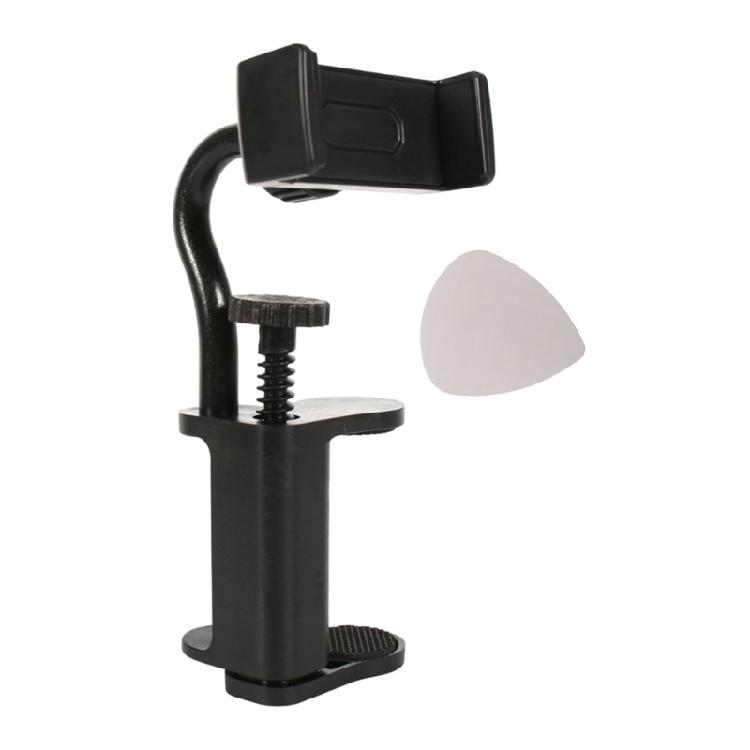 

Antislip Guitar Phone Support Assorted Tone Picks Quickly Setups Plastic Construction for Musician 1 чёрный