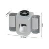 Wall Mounted Automatic Toothpaste Dispenser Toothbrush Holder Bathroom Punch Free Multi-Function Electric Toothbrush Holder