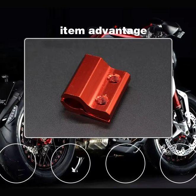 {Summer2} Motorcycle Front Brake Line Holder Hose Clamp Replacement For CR125/250 CRF250R/250X CRF450R/450X/450R
