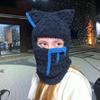 Girls Cat Ear Hat Y2K Knitted Hat Cute Cat Ear Gifts Warm Hat Adult Children Knitted Chenille Yarn Halloween Photo Props
