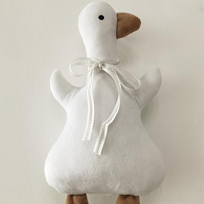 Duck Stuffed Animal Fluffy Duck Toy Plush Soft Plushies Pillow Doll Toysl for Kids Gift for Anxiety Room Decor Photo Props