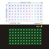 Colorful Starry Sky Luminous Wall Decals - Self-Adhesive Fluorescent Meteor Decorations for Children's Rooms and Cabinets