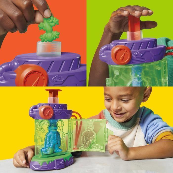 Play-Doh Les Tortues Ninja Station de mutation, coffret de pâte à modeler, loisirs créatifs pour enfants, dès 4 ans