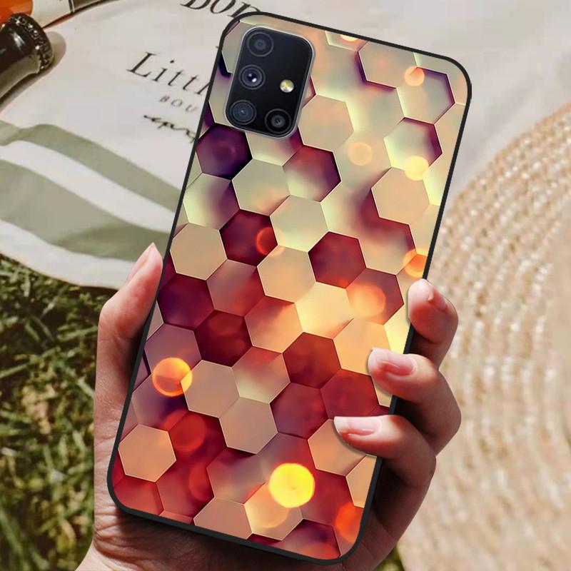 For Samsung Galaxy M51 Case Wolf Cartoon Silicon Soft TPU Back Cover For Samsung M51  Phone Cases GalaxyM51 M 51 M515F Coque