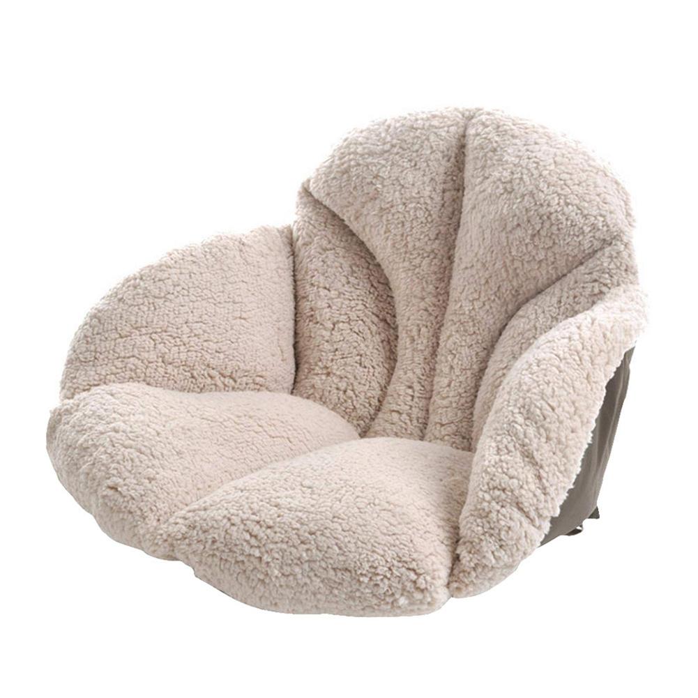 

Милая подушка из овечьего бархата, подушка для стула, утолщенная детская подушка для сиденья, диванный коврик, домашний диван, утеплитель для бедер и талии, домашний декор, подарок