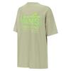 Vans Logo Graphic Short Sleeve T-Shirt Men Tops Green VN000JPXD3Z