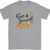 Bee Yourself T-Shirt Funny Cute Keeper Hobby Save The Bees Graphic Tee