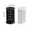 Large Capacity Coffee Capsule Holder 360 Degree Rotating Coffee Organizer  Kitchen Decor
