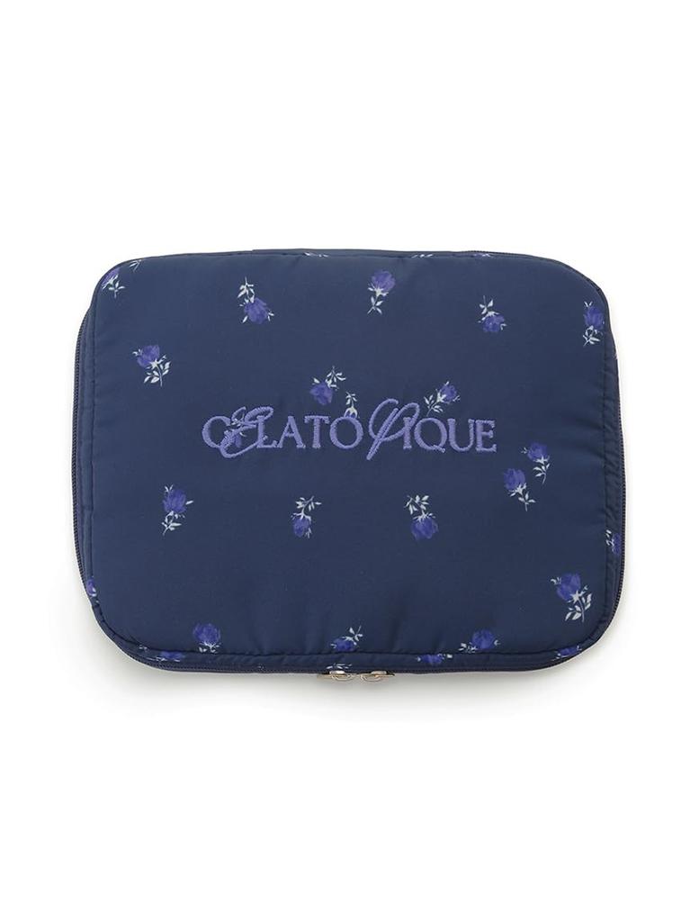 Patterned PWGB252535 NVY [Gelato Pique] Multi-Pouch