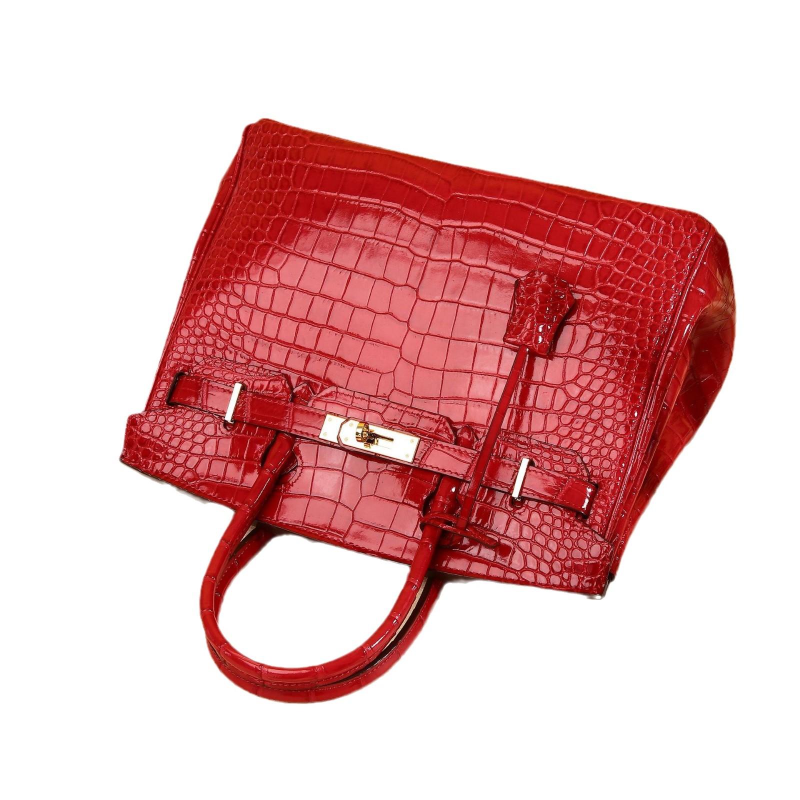 

Женская сумка с узором крокодиловой кожи, платиновая сумка, вместительная сумка-тоут, сумка кроссбоди в стиле легкой роскоши и премиум-класса