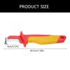 Insulated Electrician Knife Cable Dismantling Knife Electrician Stripping Knife for Safe Cable Stripping & Maintenance