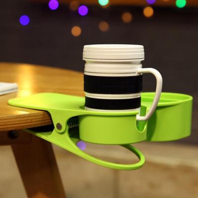 Verbesserter Schreibtisch-Organizer-Clip im koreanischen Stil für Getränke und Snacks - Großes, verdicktes Design