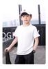 Boys' Pure Cotton School Style Short-Sleeve T-Shirt for Ages 10-14 - Summer 2025