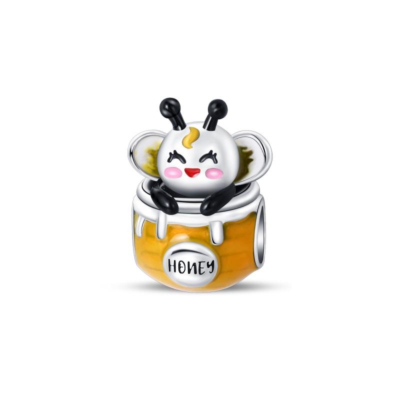 Autumn New Maple Forest Squirrel Pumpkin Car Charms Beads Fits Original Bracelets Bangle Luxury Diy Jewelry Making Women Gifts