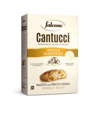 Cantucci Walnut and Apricot Cookies 180g FALCONE Italian