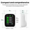Professional 8 In 1 WIFI Air Quality Monitor CO2 HCHO TVOC PM1.0 PM2.5 PM10 Tester Temperature Humidity Meter Carbon Dioxide Multifunctional Detector