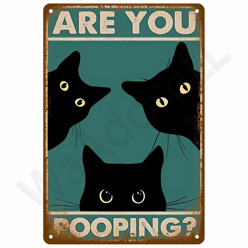 Retro Metal Sign Wall Art Mural Aesthetic Room Home Decor Items Poster Vintage Metal Plate Garage Decoration Tin Sign Plates Bar