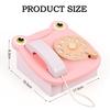 BABIBO Wooden Simulation Frog Telephone Play House Parent-child Interactive Toy Children's Day Gift Baby Cognition